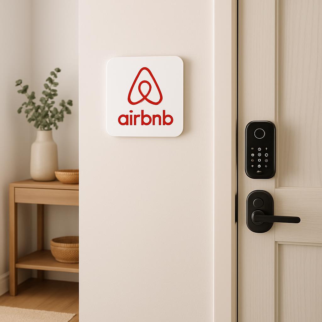 Accommodation rental platform for short-term rentals, allowing guests to book unique spaces for travel.